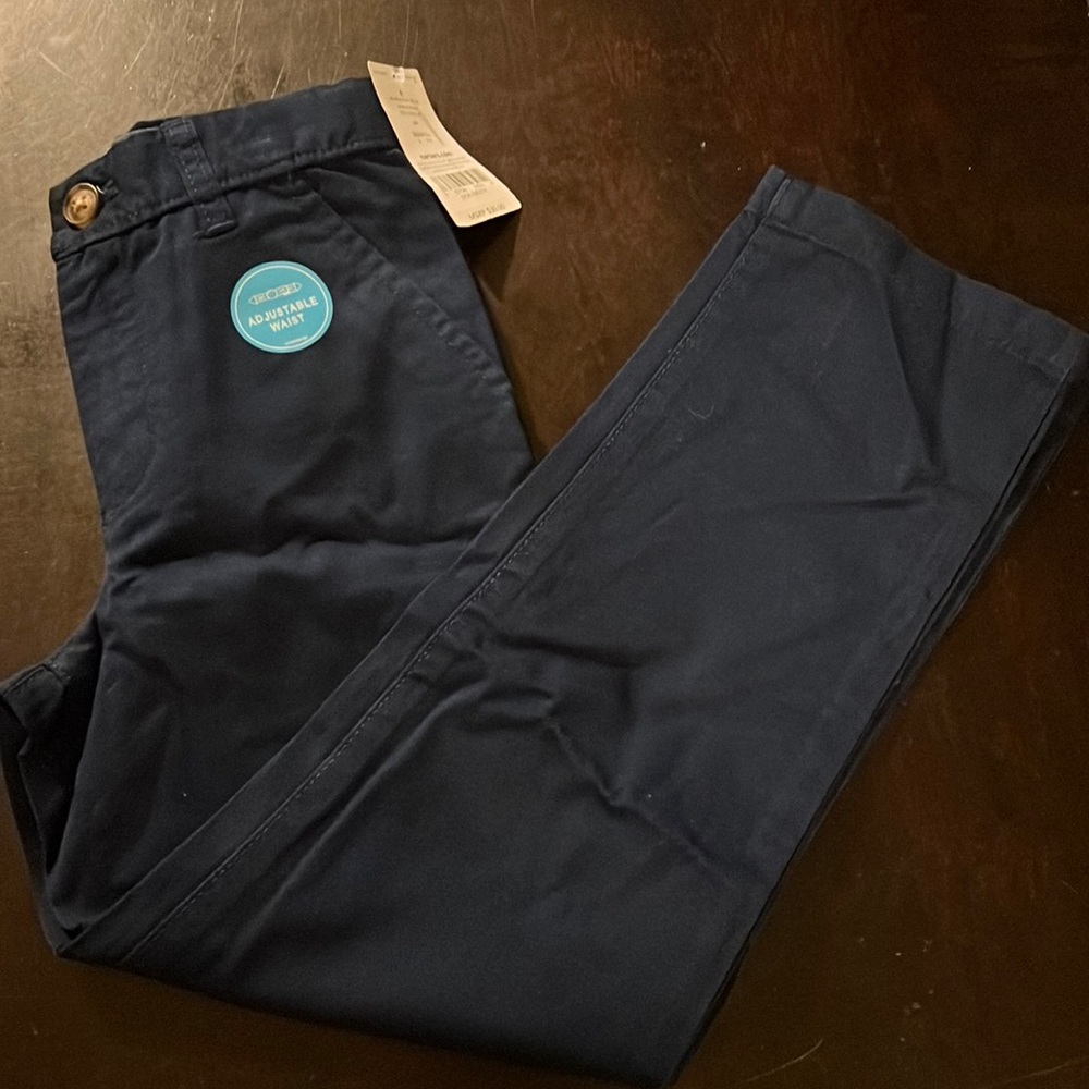 Boys size 6 navy Khaki’s